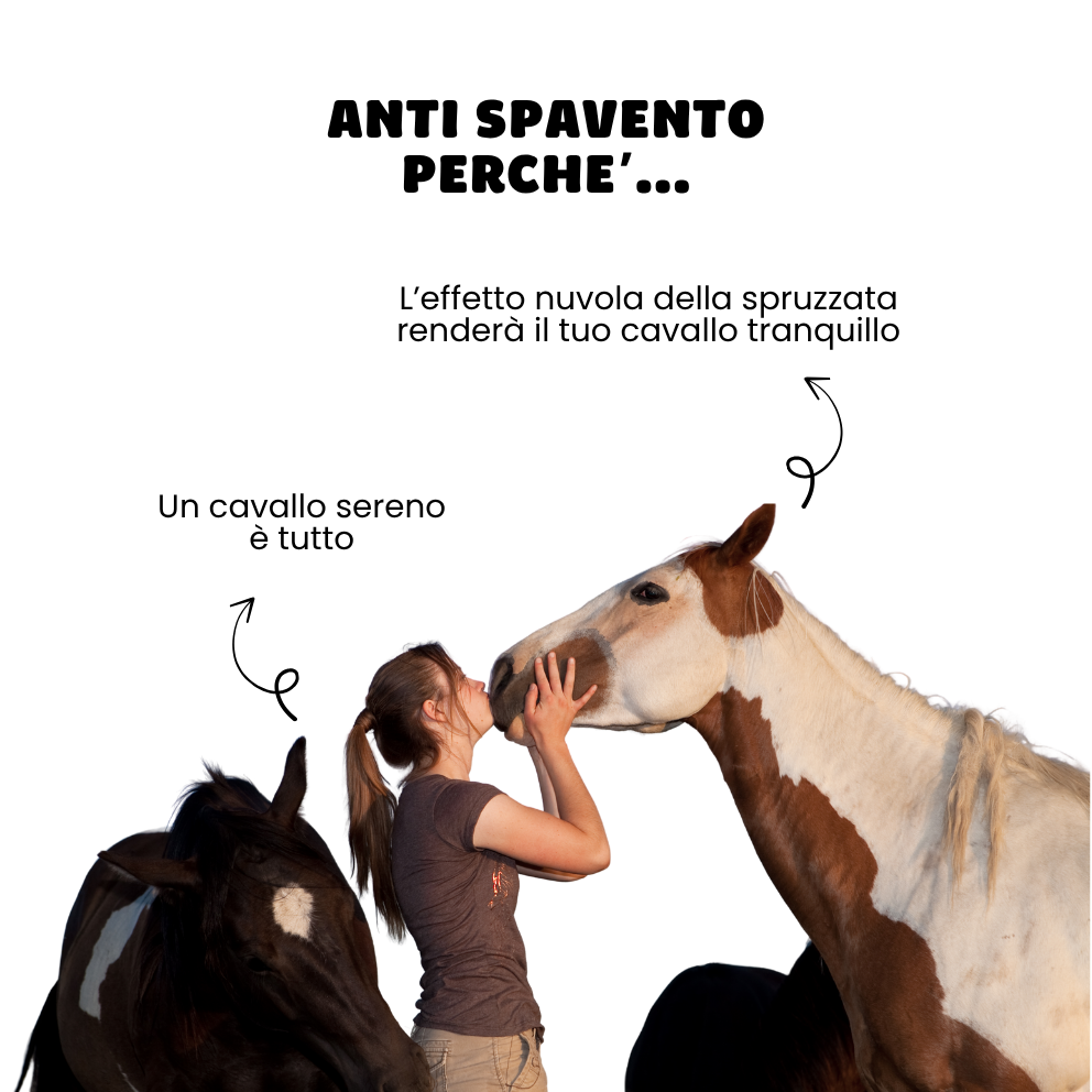 STRONG NATURAL REPELLENT SPRAY - Protezione Naturale Anti Insetti per Cavalli