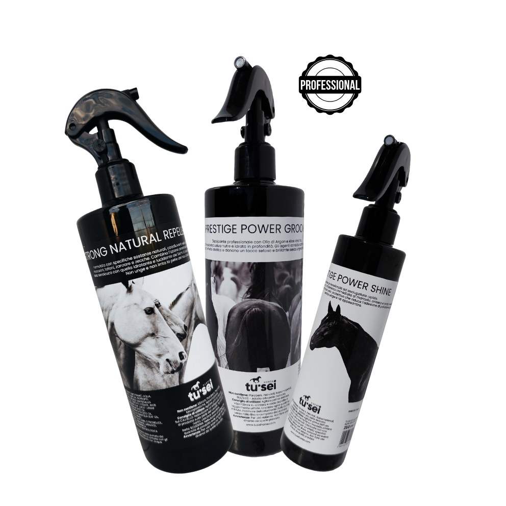 PROFESSIONAL CARE KIT - Power Shine, Power Groom and Strong Repellent